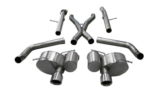 Corsa Xtreme Exhaust System: Jeep Grand Cherokee 6.4L SRT 2012 - 2021