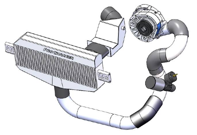 Procharger Supercharger Kit: Dodge Challenger 6.4L 392 SRT / ScatPack / Daytona 2015 - 2023