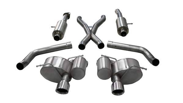 Corsa Xtreme Exhaust System: Jeep Grand Cherokee 6.4L SRT 2012 - 2021