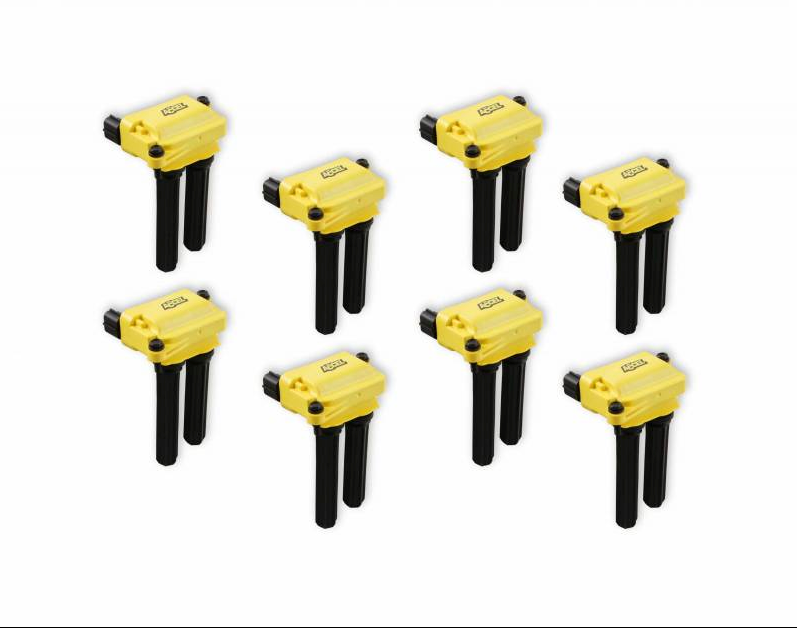 Accel High Output Ignition Coils (8-Pack, Dual Plug): 2005 - 2024 5.7L Hemi / 6.1L SRT8 / 6.4L 392 / 6.2L SRT Hellcat